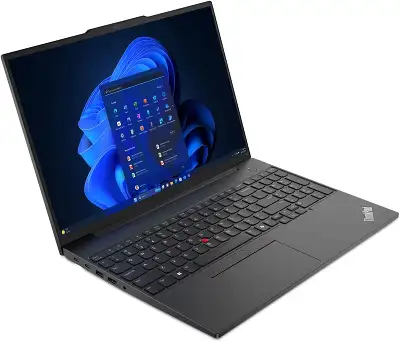 Ноутбук Lenovo ThinkPad E16 G2 Ryzen 7 7735HS 16Gb SSD512Gb AMD Radeon 680M 16" IPS WUXGA (1920x1200) Windows 11 Pro black WiFi BT Cam (21M5S08M00)