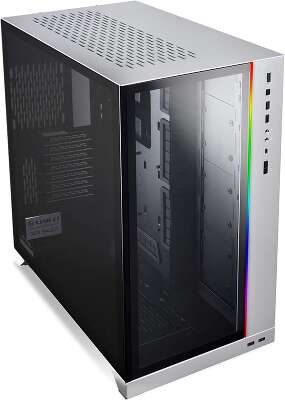 Корпус LIAN-LI PC-O11 Dynamic XL ROG Certify, серебристый, EATX, Без БП (G99.O11DXL-A.00)