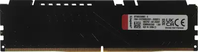 Память DDR5 8GB 6000MHz Kingston KF560C36BBE-8 Fury Beast Black Expo RTL Gaming PC5-48000 CL36 DIMM 288-pin 1.35В single rank с радиатором Ret