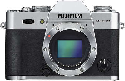 Цифровая фотокамера Fujifilm X-T10 Silver kit (XF 18-55 f/2.8-4)