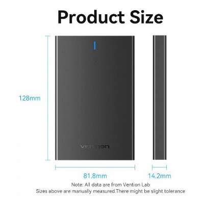 Внешний корпус Vention для HDD/SSD 2.5