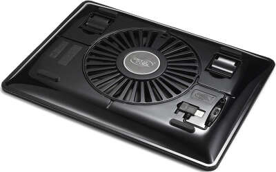 Подставка для охлаждения ноутбука DEEPCOOL N1 BLACK до 15,6", cупертонкий 2,6см