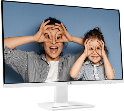 Монитор MSI PRO MP273QW E2 27" 16:9 WQHD(2560x1440)IPS Flat,1ms(MPRT),1300:1,100M:1,400nit,178/178,2xHDMI ,1xDP,Speaker,Tilt,VESA,100Hz,White, 1y w-ty