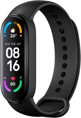 Фитнес-браслет Xiaomi Mi Smart Band 6 NFC, Black [BHR4954GL]