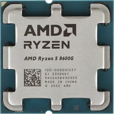Процессор AMD Ryzen 5 8600G AM5 (100-000001237) (4.3GHz/AMD Radeon 760M) OEM