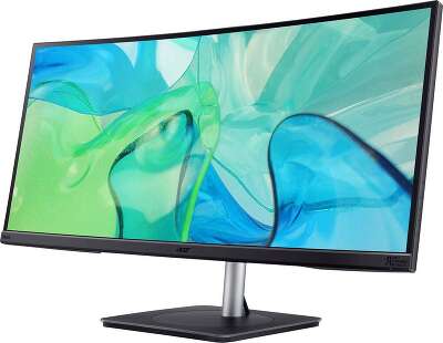 Монитор Acer 34'' CB343CURbemiiphuzx 3800R, 21:9, IPS, UWQHD, 4ms, 300cd, 60Hz, HDMI, DP, USB, USB-C, LAN, SPK, HAS