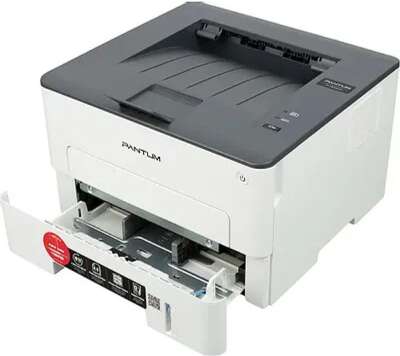 Pantum P3010D Принтер, Mono Laser, дуплекс, A4, 30стр/мин, 1200 х 1200dpi, 128Mb, USB, стартовый картридж 1000стр., серый корпус (P3010D)