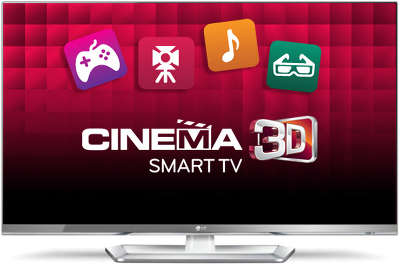 ЖК телевизор LG 42" 42LM669T 3D LED (белый)