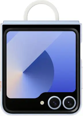 Чехол (клип-кейс) Samsung для Samsung Galaxy Z Flip6 Case Clear Case Flip 6 прозрачный (EF-QF741CTEGRU)