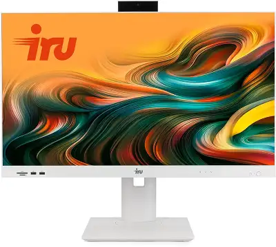 Моноблок IRU Strato 27" QHD i5 1235U (1.3) 16Gb SSD512Gb Iris Xe CR Windows 11 Pro GbitEth WiFi BT 65W Cam белый 2560x1440