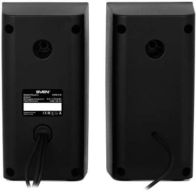 Акустическая система 2.0 SVEN 318 черный (5Вт, питание от USB) (SV-015176)