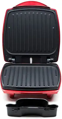 Электрогриль Kitfort KT-1610 1000Вт красный/черный