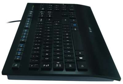 920-005215 Logitech Клавиатура K280E USB оригинальная заводская гравировка RU/LAT