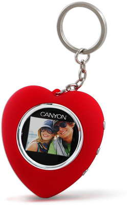 Цифровая фоторамка брелок 1.1" Canyon DPF11 Red