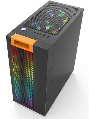 Корпус HIPER HG304 ATOM, черный, ATX, Без БП (HG304 ATOM)