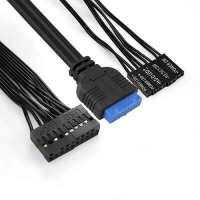 Exegate EX284039RUS Корпус Minitower BA-204U Black, mATX, <без БП>, 2*USB+2*USB3.0, Audio