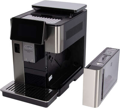 Кофемашина Delonghi Primadonna Soul ECAM610.74.MB 1450Вт черный/серебристый