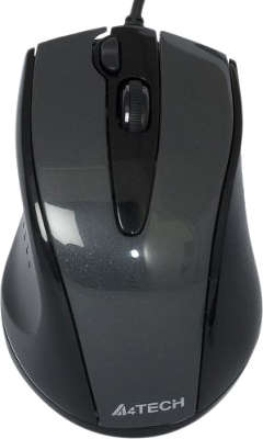 Мышь A4Tech N-500F USB (графит)