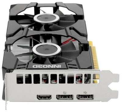 Видеокарта Inno3D NVIDIA nVidia GeForce GTX 1650 N16502-04D6X-1177VA25 4Gb DDR6 PCI-E HDMI, 2DP