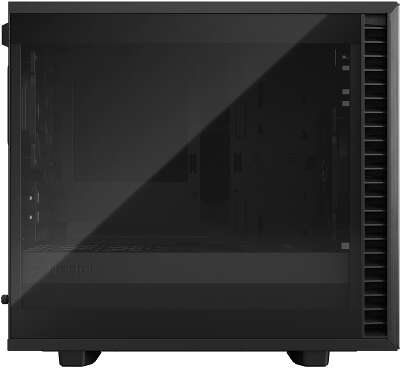 Корпус Fractal Design Define 7 Nano Black TG Light Tint, черный, Mini-ITX, Без БП (FD-C-DEF7N-02)