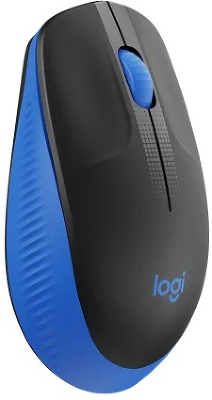 Мышь Logitech Wireless Mouse M190, Blue, [910-005907]