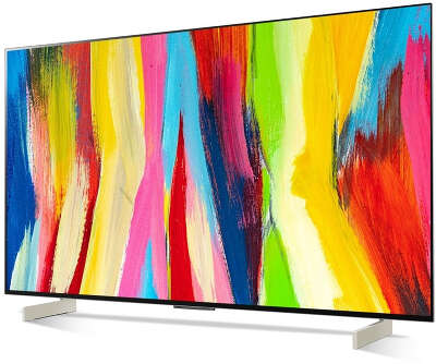 Телевизор 42" LG OLED42C2RLB.ADKG