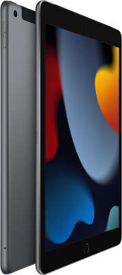 Планшет Apple iPad 2021 A2603 A13 Bionic 6С RAM3Gb ROM64Gb 10.2" IPS 2160x1620 4G 1Sim iOS серый космос 8Mpix 12Mpix BT WiFi 9hr