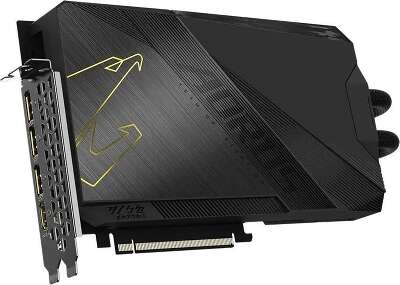 Видеокарта GIGABYTE NVIDIA nVidia GeForce RTX 4090 AORUS XTREME WATERFORCE 24Gb DDR6X PCI-E HDMI, 3DP