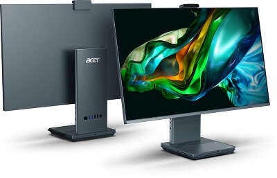 Моноблок Acer Aspire S32-1856 31.5" WQHD i7-1260P 1.5 ГГц/16/512 SSD/WF/BT/Cam/Kb+Mouse/без ОС,серый