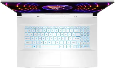 Ноутбук MSI Sword 17 A12VE-808XRU Core i5 12450H 16Gb SSD512Gb NVIDIA GeForce RTX4050 6Gb 17.3" IPS FHD (1920x1080) FreeDOS white WiFi BT Cam (9S7-17L522-808)