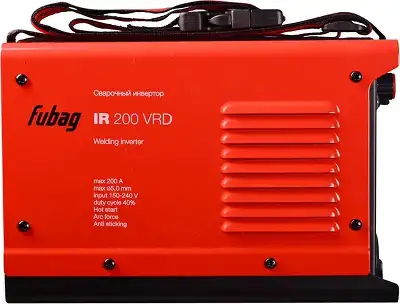 Сварочный аппарат Fubag IR 200 VRD инвертор ММА 8.1кВт