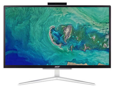 Моноблок Acer Aspire C22-820 21.5" FHD Silver J5005/4/1000/WF/BT/Cam/Kb+Mouse/W10,серебристый