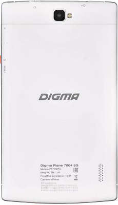 Планшет Digma Plane 7004 3G SC7731 (1.5) 4C/RAM1Gb/ROM8Gb 7" 1024x600/3G/WiFi/BT/2Mpix/0.3Mpix/GPS/A5.1 графит