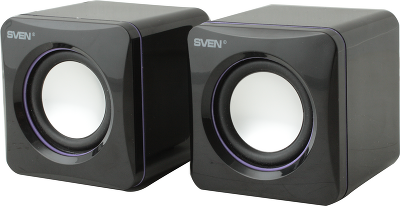 Колонки пластмассовые АС SVEN 315 (5 Вт), чёрный