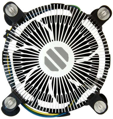 Вентилятор для процессора INTEL Original (Soc-115x/1200, Al, PWM 2200rpm, 38 dB, 90mm, 4 pin, 73Wt) (E97379)