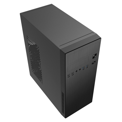Корпус MidiTower Powerman DA812 Black PM-500ATX-F 2*USB 2.0+2*USB 3.0 Audio ATX