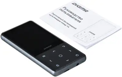 Плеер Hi-Fi Flash Digma Y4 BT 16Gb черный/2.4"/FM/microSDHC