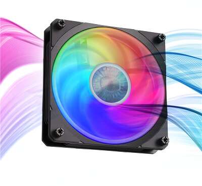 Жидкостное охлаждение Cooler Master MasterLiquid PL240 Flux, 240 Вт, 2x100 мм, ARGB