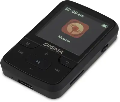 Плеер Hi-Fi Flash Digma Z5 BT 16Gb черный/1.54"/FM/microSD/microSDHC/clip