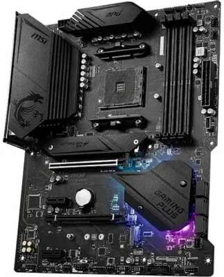 MSI MPG B550 GAMING PLUS {Soc-AM4 AMD B550 4xDDR4 ATX AC`97 8ch(7.1) GbLAN RAID+HDMI+DP}