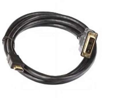 TV-COM Кабель (L)CG135E-2M HDMI to DVI-D Dual Link (19M -25M) 2м[6939510900101]