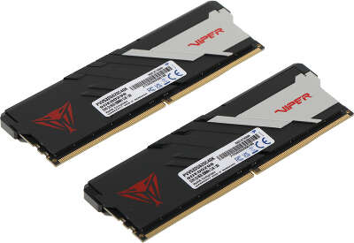 Память DDR5 2x16Gb 6200MHz Patriot PVV532G620C40K Viper Venom RTL Gaming PC5-49600 CL40 DIMM 288-pin 1.35В kit с радиатором Ret