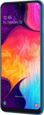 Смартфон Samsung SM-A505F Galaxy A50 64Гб Dual Sim LTE, синий (SM-A505FZBUSER)