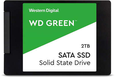 Твердотельный накопитель SATA3 2Tb [WDS200T2G0A] (SSD) Western Digital Green