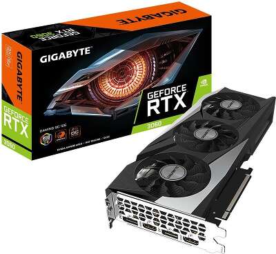 Видеокарта Gigabyte RTX3060 GAMING OC 2.0 12GB GDDR6 192bit 2xHDMI 2xDP 3FAN LHR RTL {10} (309312)