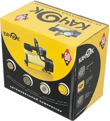 Автомобильный компрессор Качок K50 LED 30л/мин