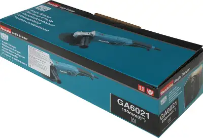 Углошлифовальная машина Makita GA6021 1050Вт 10000об/мин рез.шпин.:M14 d=150мм
