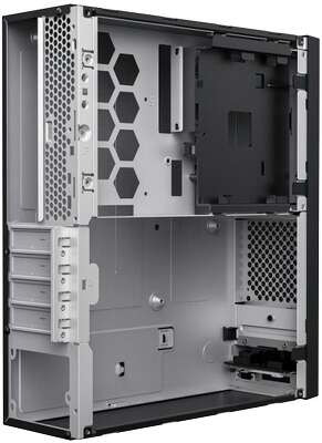 Корпус FoxLine FL-1001 (8L) |FL-1001-TFX300S| SFF, mATX case, black, w/PSU TFX 300W, w/2xUSB2.0+2xUSB3.0, |FL-1001-TFX300S| w/1xcombo audio, w/pwr cord, w/ 8cm FAN, ODD SLIM