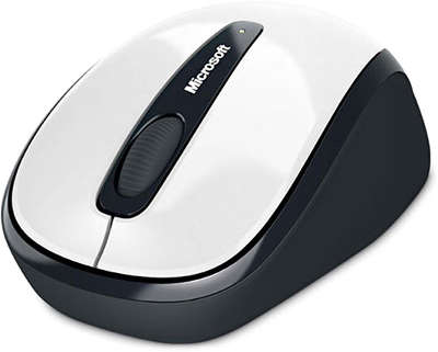 Мышь беспроводная Microsoft Retail Wireless Mobile Mouse 3500 White (GMF-00294)