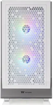 Корпус Thermaltake Ceres 300 TG ARGB белый без БП ATX 3x140mm 2xUSB3.0 1xUSB3.1 audio bott PSU
